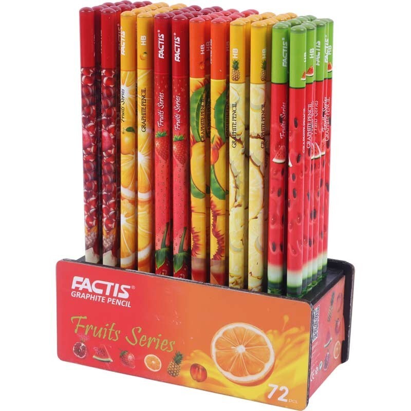 مداد مشکی فکتیس طرح میوه Factis Fruits Series