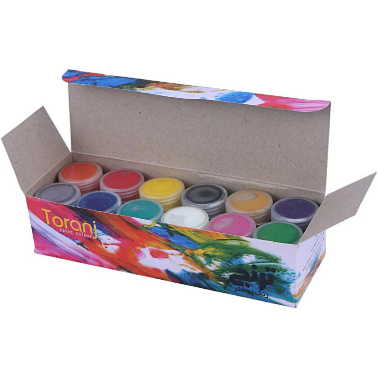 گواش 12 رنگ ترنج